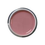 pastel pink fiber gel